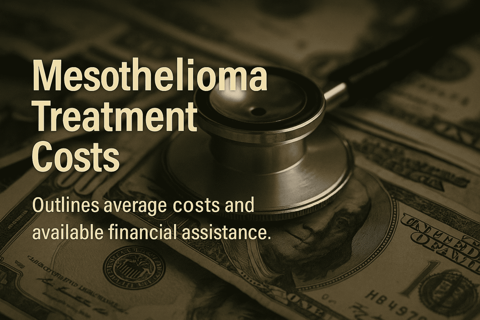 Mesothelioma Treatment Costs Financial Assistance & Support