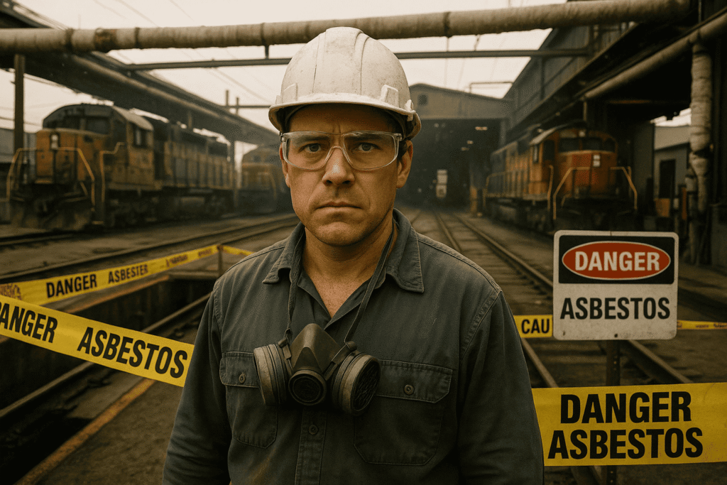 Rail Maintenance Yard Job Site Mesothelioma Lawsuits