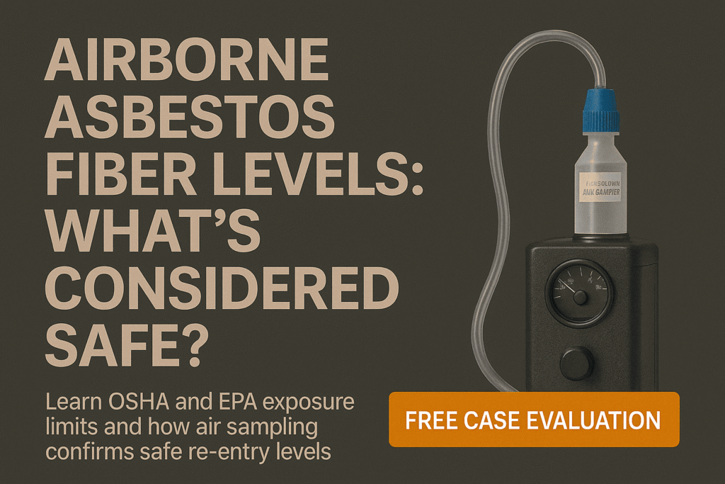 Airborne Asbestos Fiber Levels What’s Considered Safe - Mesotheliomahelp.center