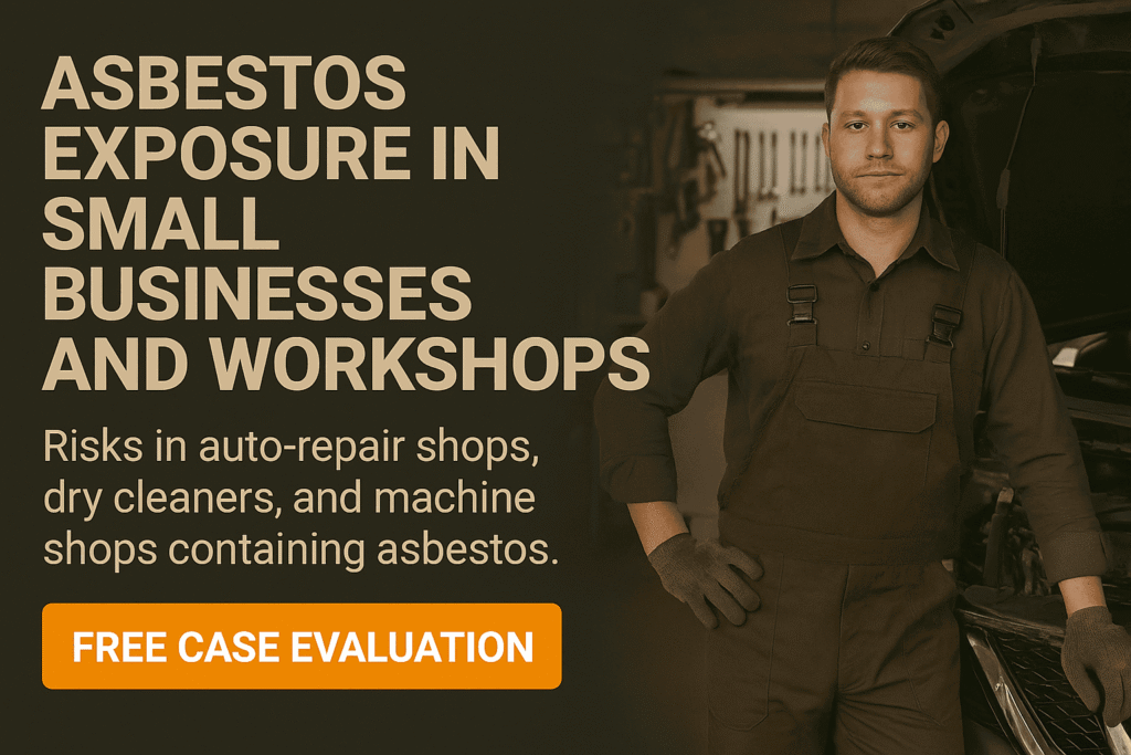 Asbestos Exposure in Small Businesses and Workshops - Mesotheliomahelp.center