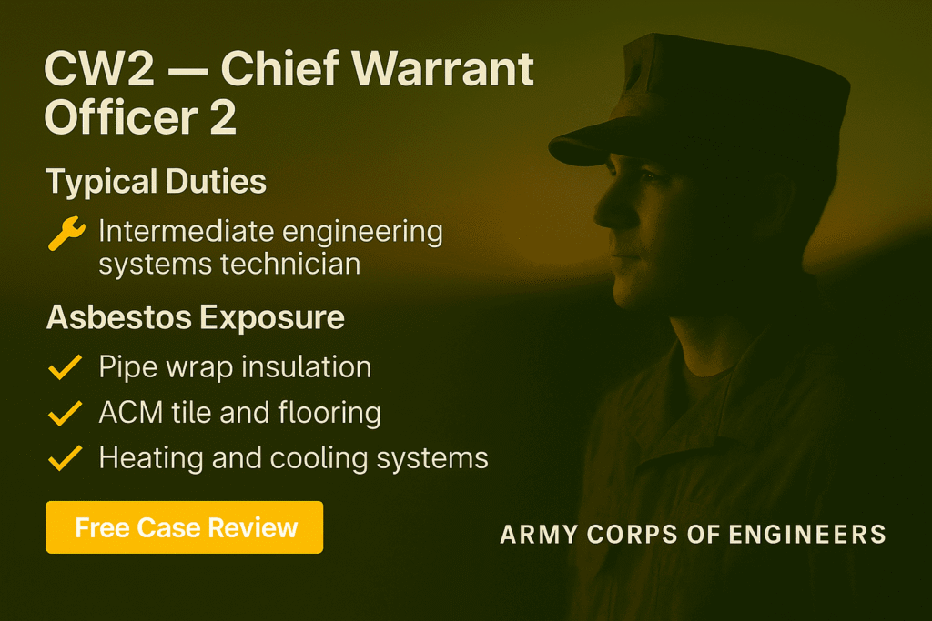 CW2 – Army Corps of Engineers Chief Warrant Officer - Mesotheliomahelp.center
