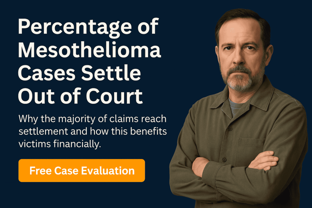 Percentage of Mesothelioma Cases Settle Out of Court