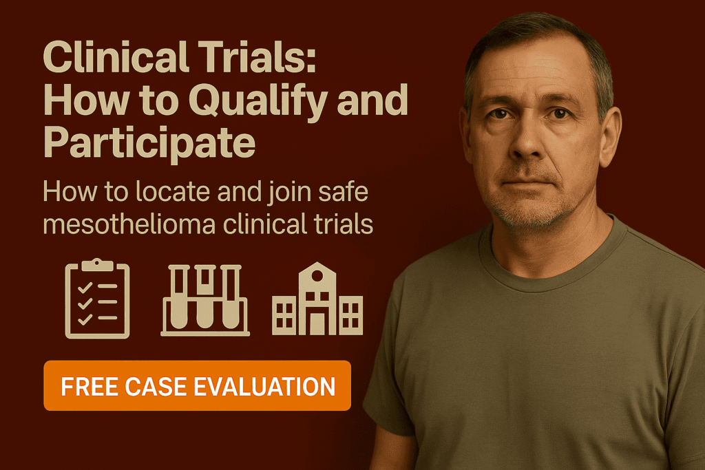 Clinical Trials How to Qualify and Participate - Mesotheliomahelp.center