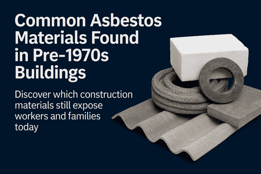 Common Asbestos Materials Found in Pre-1970s Buildings = Mesotheliomahelp.center