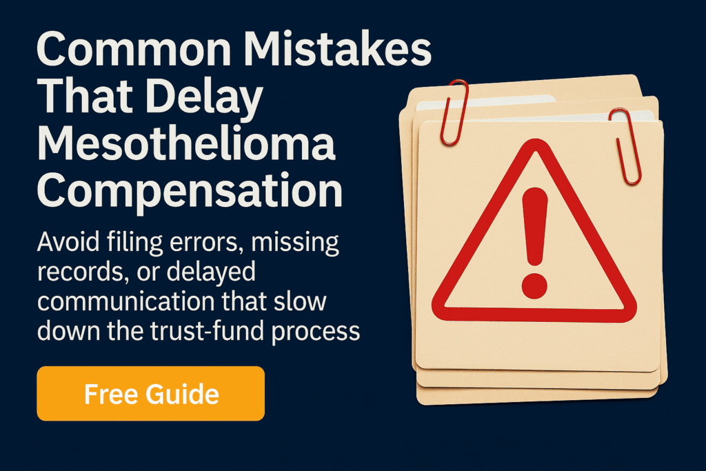 Common Mistakes That Delay Mesothelioma Compensation - Mesotheliomahelp.center