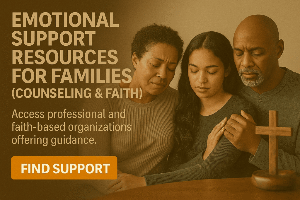 Emotional Support Resources for Families (Counseling & Faith) - Mesotheliomahelp.center