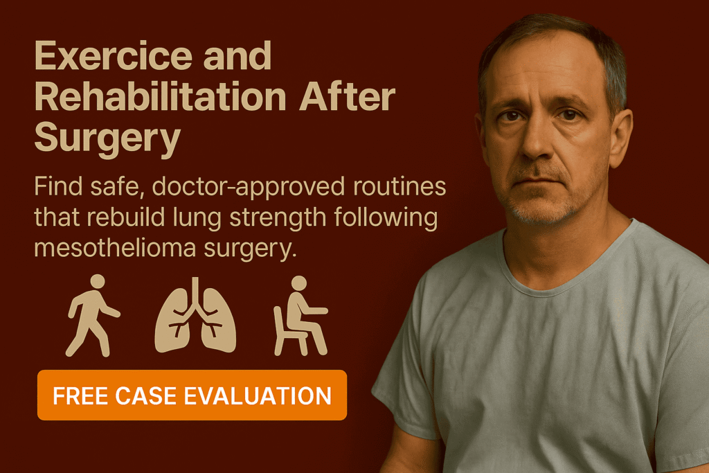 Exercise and Rehabilitation After Surgery - Mesotheliomahelp.center