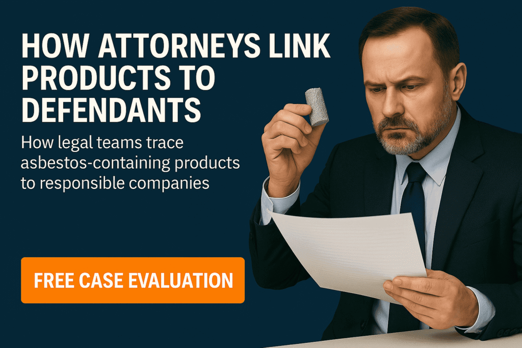 How Attorneys Link Products to Defendants - Mesotheliomahelp.center