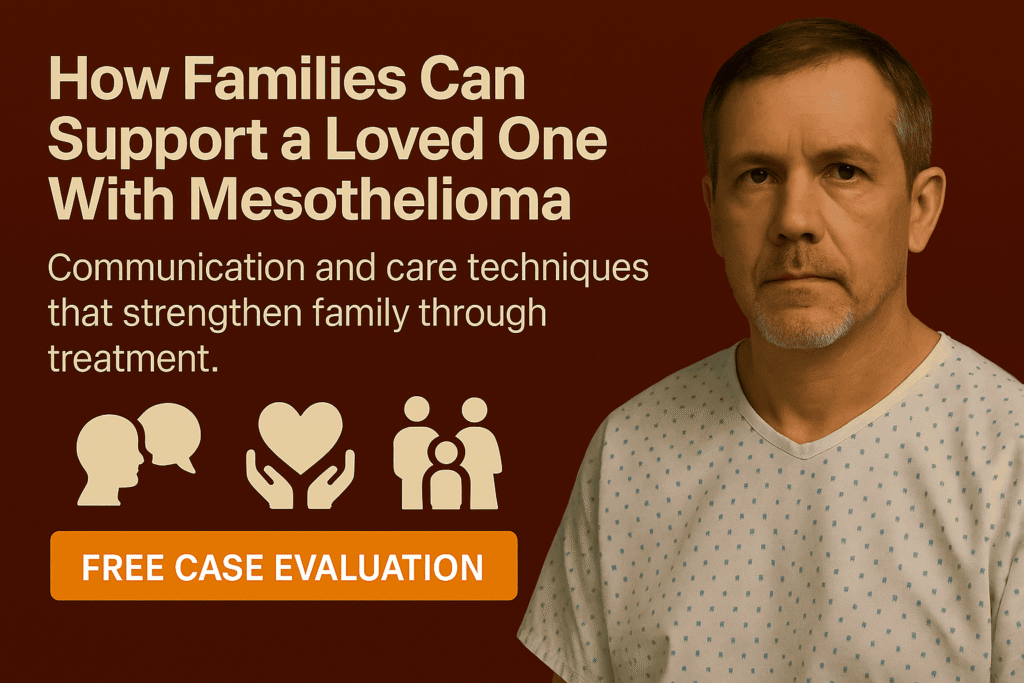 How Families Can Support a Loved One With Mesothelioma - Mesotheliomahelp.center