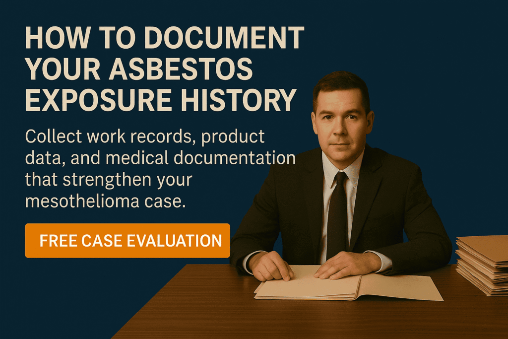 How to Document Your Asbestos Exposure History - Mesotheliomahelp.center