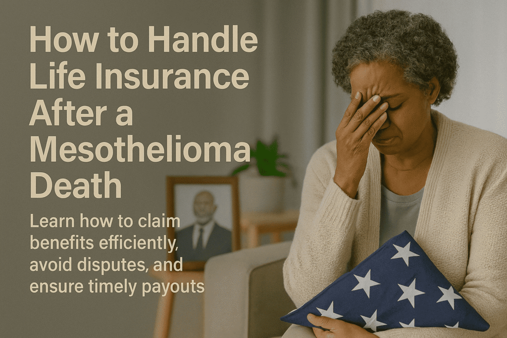 How to Handle Life Insurance After a Mesothelioma Death - How to Handle Life Insurance After a Mesothelioma Death - Mesotheliomahelp.center