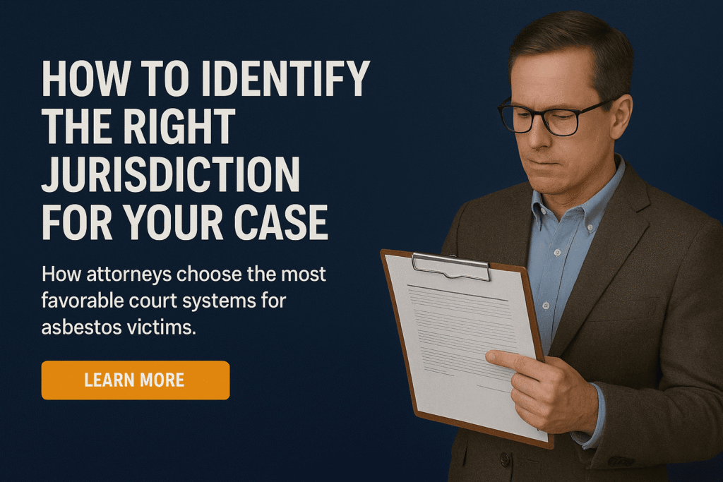 How to Identify the Right Jurisdiction for Your Case - Mesotheliomahelp.center