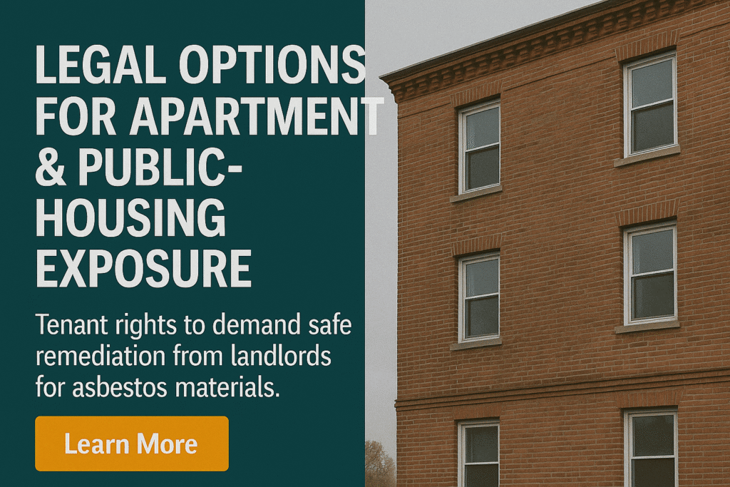 Legal Options for Apartment & Public-Housing Exposure - Mesotheliomahelp.center