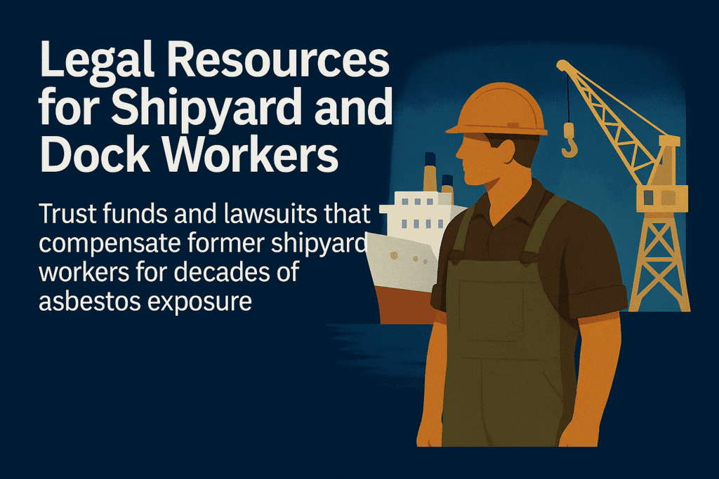 Legal Resources for Shipyard and Dock Workers - Mesotheliomahelp.center