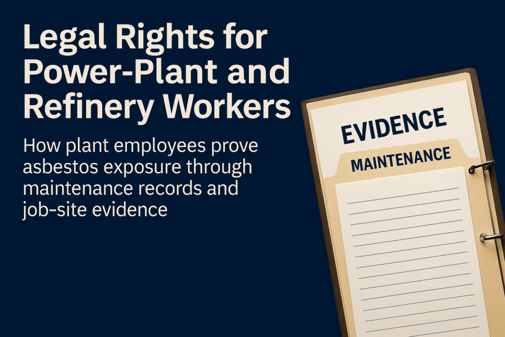 Legal Rights for Power-Plant and Refinery Workers - Mesotheliomahelp.center
