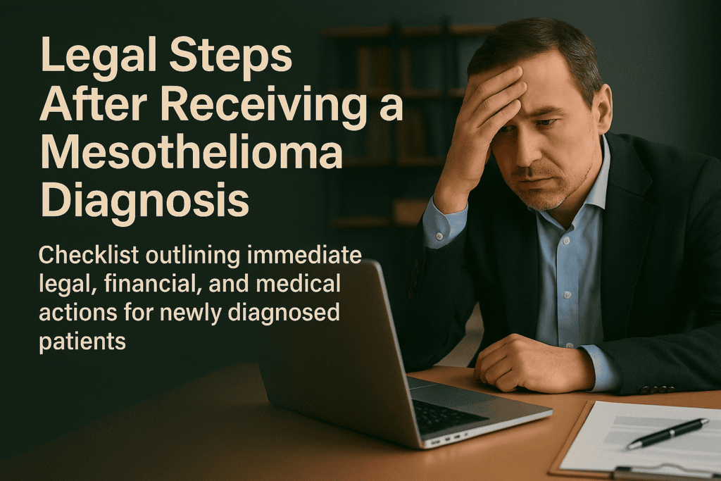 Legal Steps After Receiving a Mesothelioma Diagnosis - Mesotheliomahelp.center