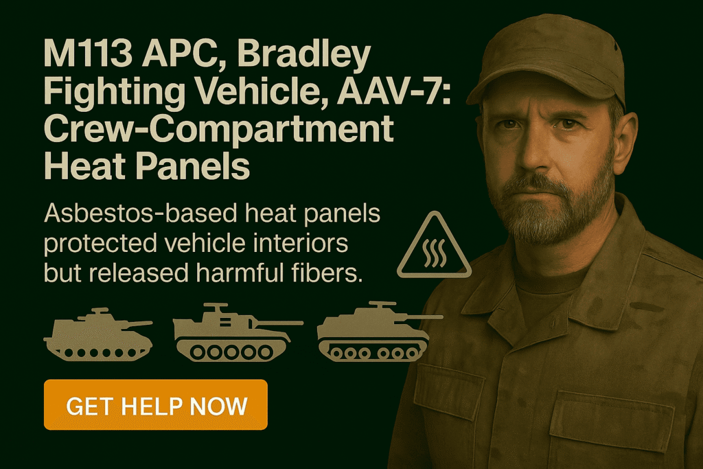 M113 APC, Bradley Fighting Vehicle, AAV-7 Asbestos Exposure - mesotheliomahelp.center