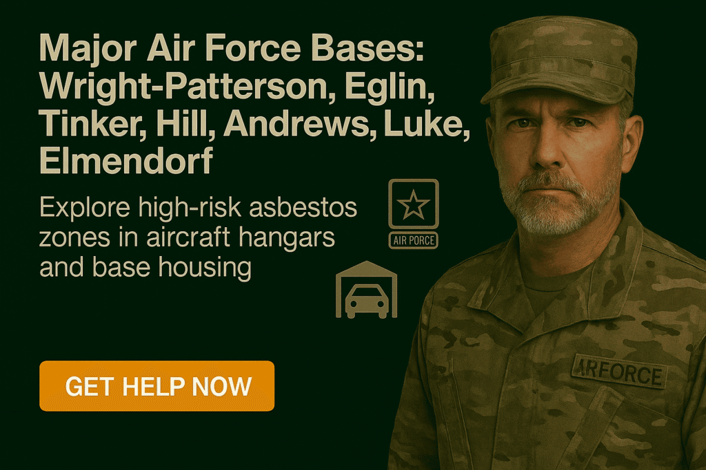 Major Air Force Bases Asbestos Exposure - Mesotheliomahelp.center