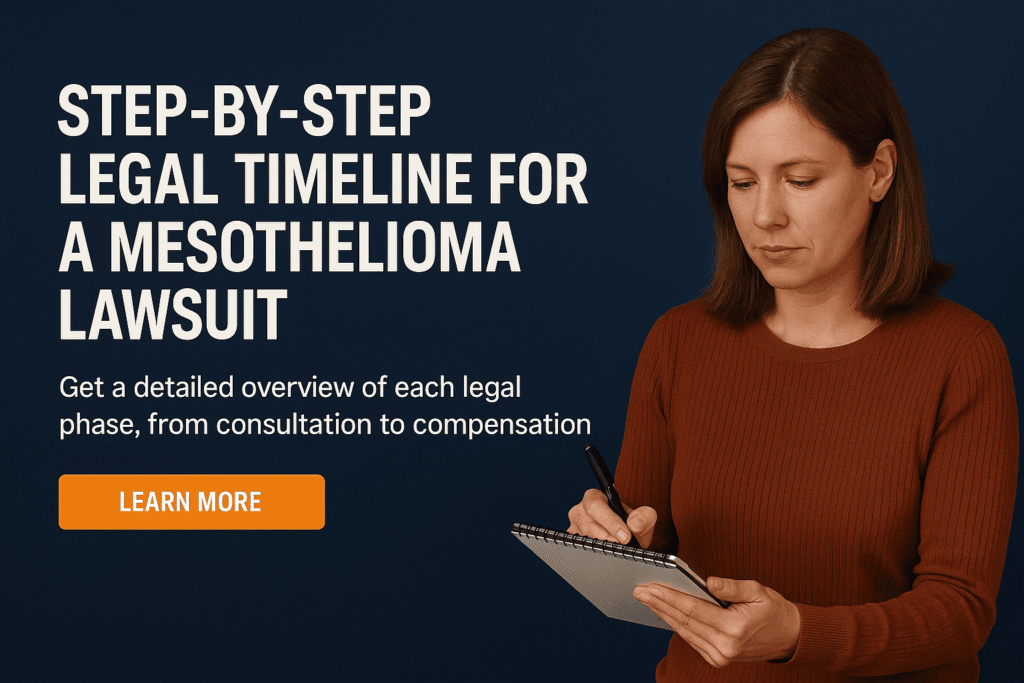 Step-by-Step Legal Timeline for a Mesothelioma Lawsuit - Mesotheliomahelp.center