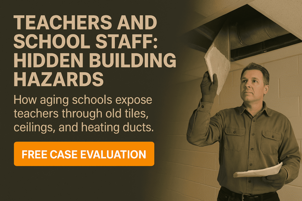 Teachers and School Staff – Hidden Building Hazards - Mesotheliomahelp.center