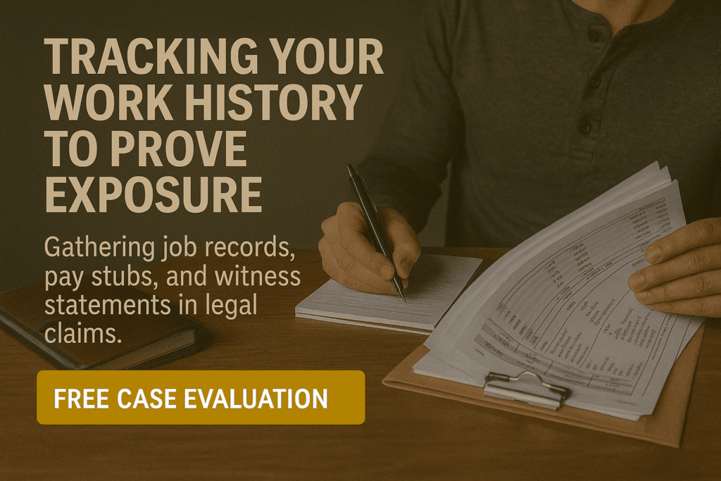 Tracking Your Work History to Prove Exposure - Mesotheliomahelp.center