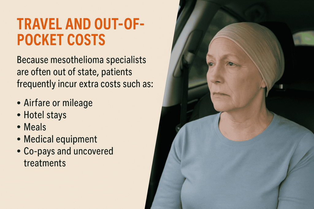 Travel and Out-of-Pocket Costs in Mesothelioma Claims - Mesotheliomahelp.center