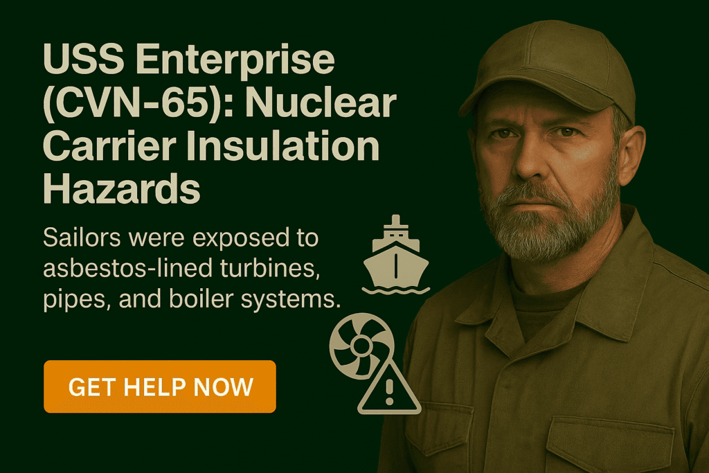 USS Enterprise (CVN-65) Asbestos Exposure - Mesotheliomahelp.center