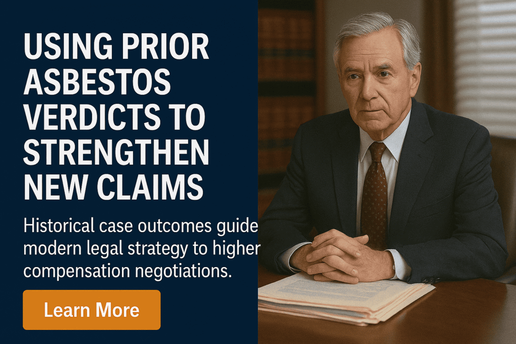 Using Prior Asbestos Verdicts to Strengthen New Claims - Mesotheliomahelp.center
