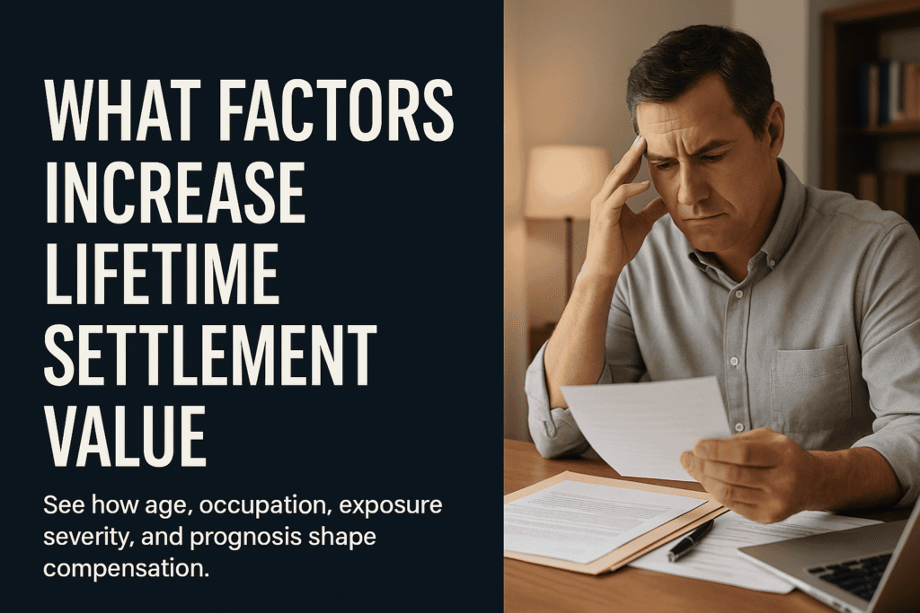 What Factors Increase Lifetime Settlement Value - Mesotheliomahelp.center