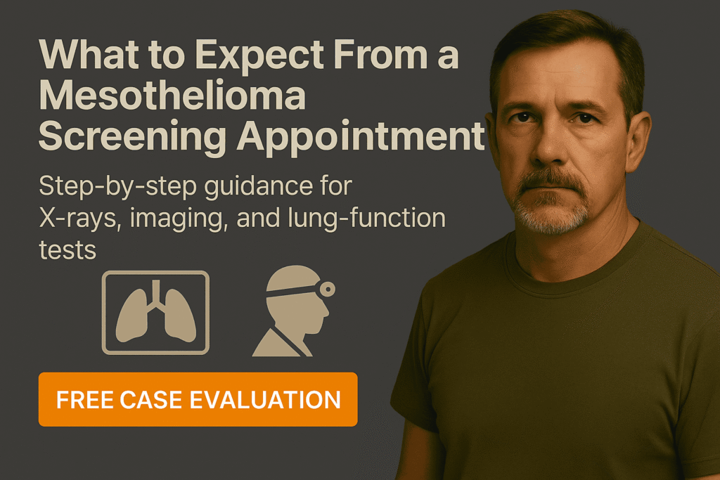 What to Expect From a Mesothelioma Screening Appointment - Mesotheliomahelp.center
