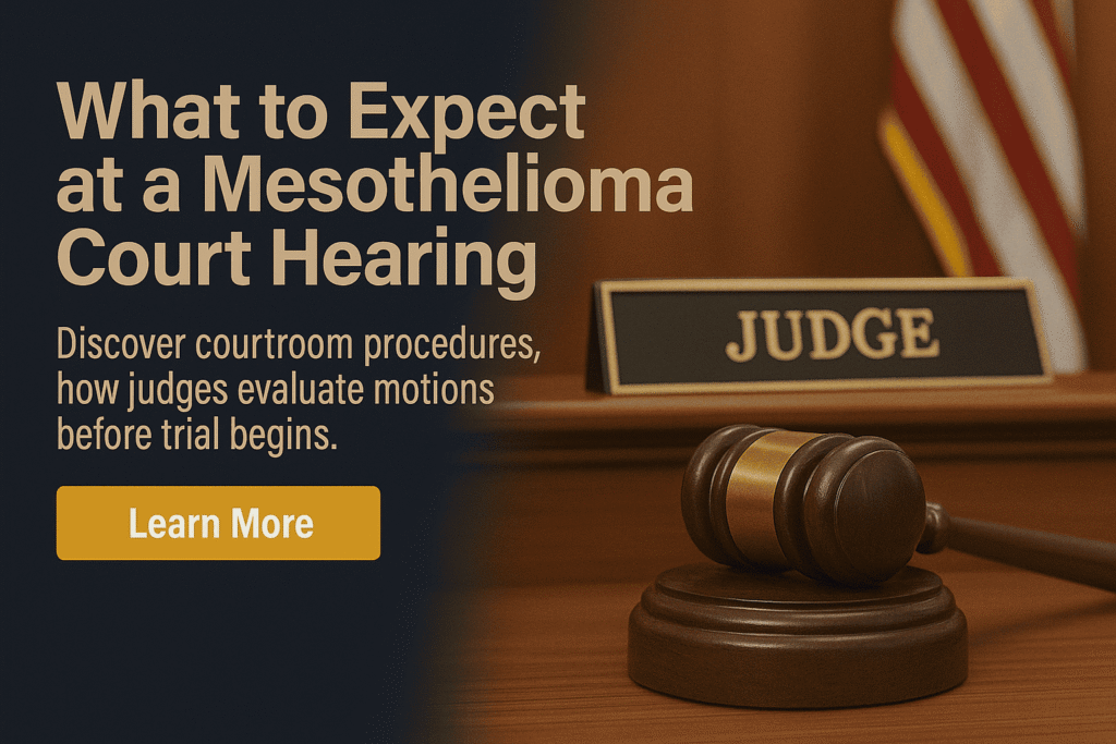 What to Expect at a Mesothelioma Court Hearing - Mesotheliomahelp.center
