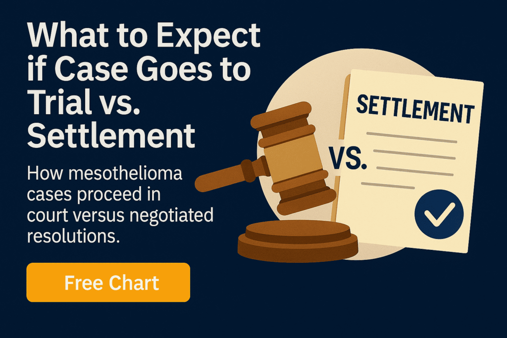 What to Expect if Case Goes to Trial vs. Settlement - Mesotheliomahelp.center
