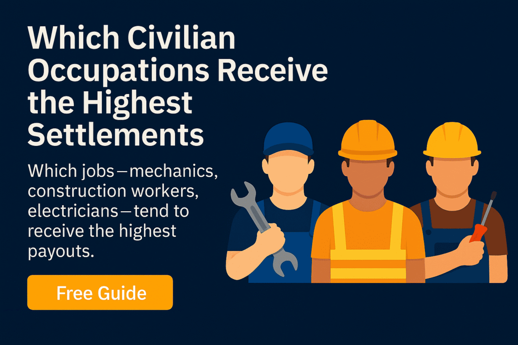 Which Civilian Occupations Receive the Highest Settlements - Mesotheliomahelp.center