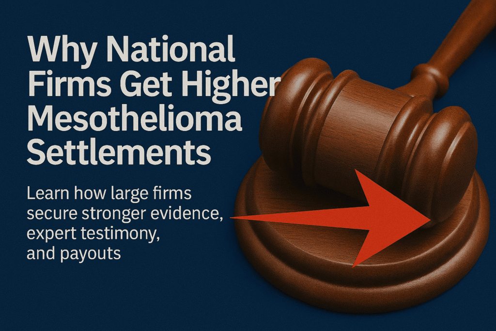 Why National Firms Get Higher Mesothelioma Settlements - Mesotheliomahelp.center