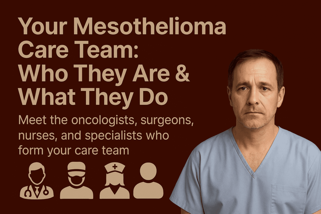 Your Mesothelioma Care Team Who They Are & What They Do - Mesotheliomahelp.center