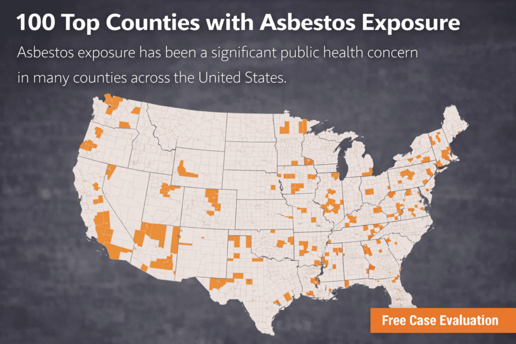 100 Top Counties with Asbestos Exposure - Mesothelioma Help Center