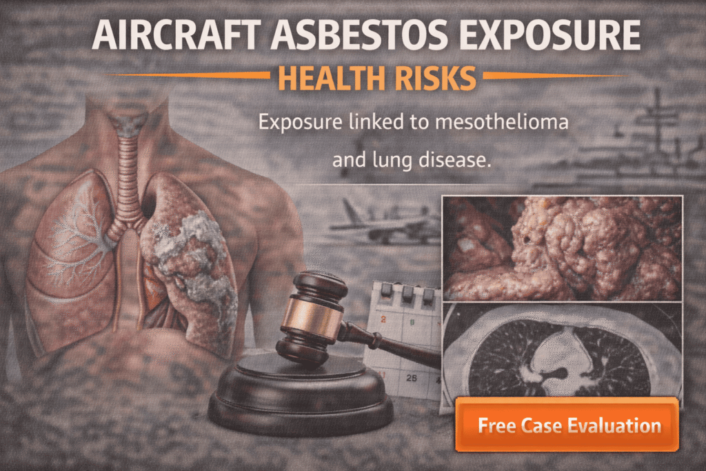 Aircraft Asbestos Exposure Health Risks - Mesotheliomahelp.center