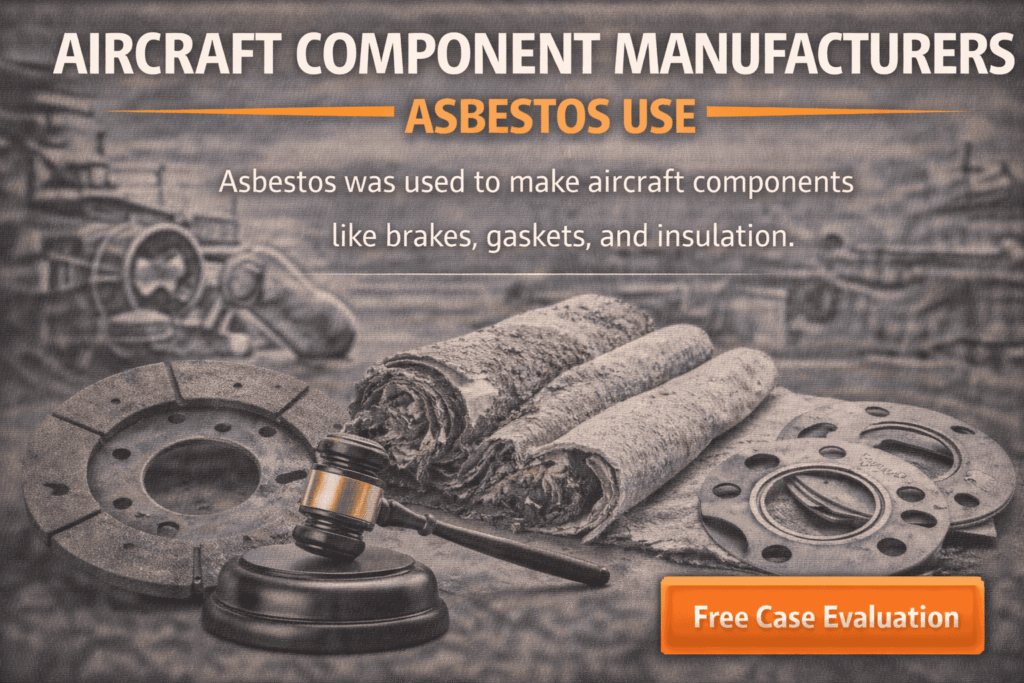 Aircraft Component Manufacturers Asbestos Use - Mesotheliomahelp.center