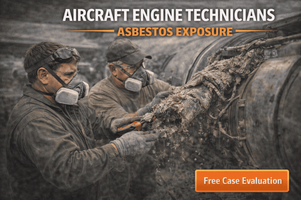 Aircraft Engine Technicians Asbestos Exposure - Mesotheliomahelp.center