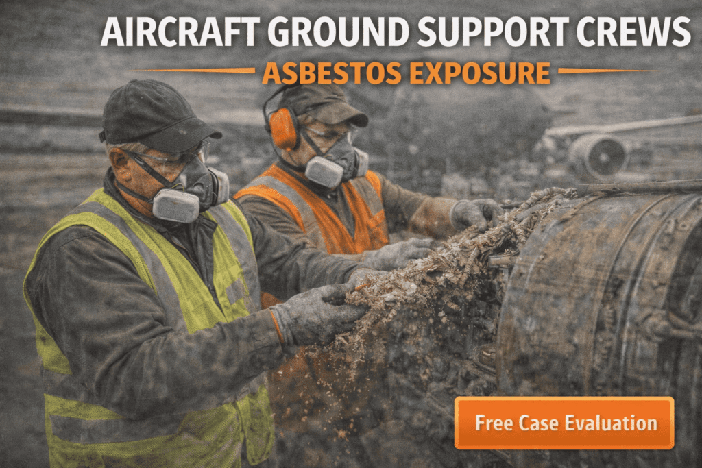 Aircraft Ground Support Crews Asbestos Exposure - Mesotheliomahelp.center