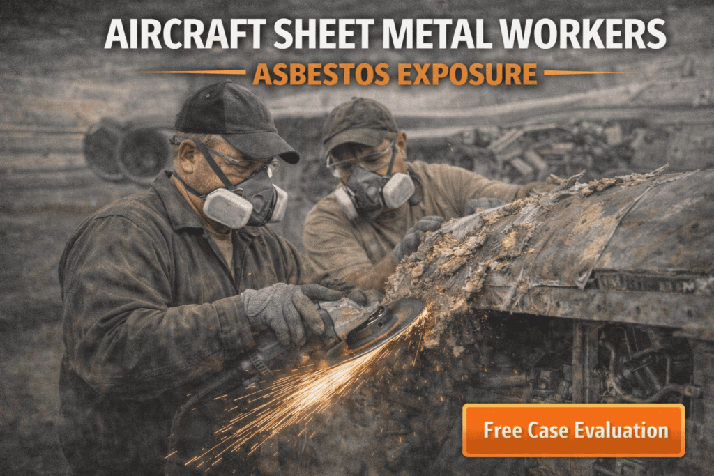 Aircraft Sheet Metal Workers Asbestos Exposure - Mesotheliomahelp.center