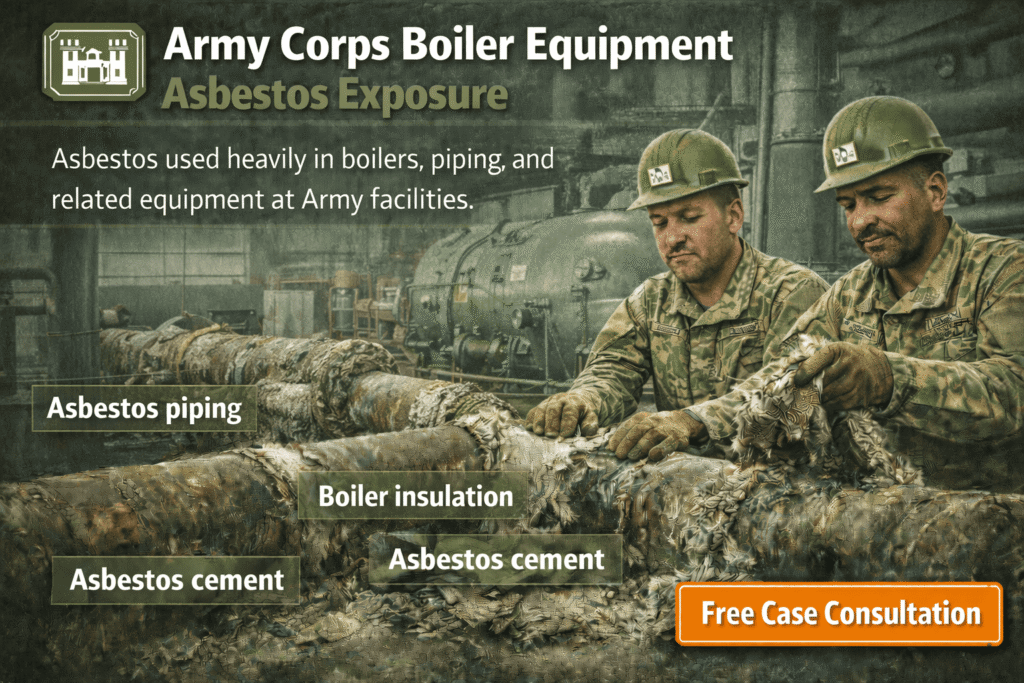 Army Corps Boiler Equipment Asbestos Exposure - Mesotheliomahelp.center