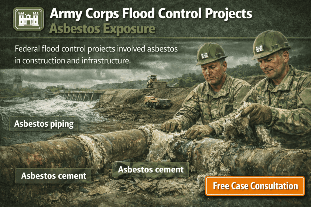 Army Corps Flood Control Projects Asbestos Exposure - Mesothliomahelp.center