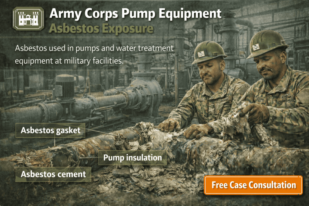 Army Corps Pump Equipment Asbestos Exposure - Mesotheliomahelp.center