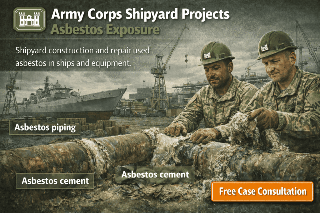 Army Corps Shipyard Projects Asbestos Exposure - Mesotheliomahelp.center
