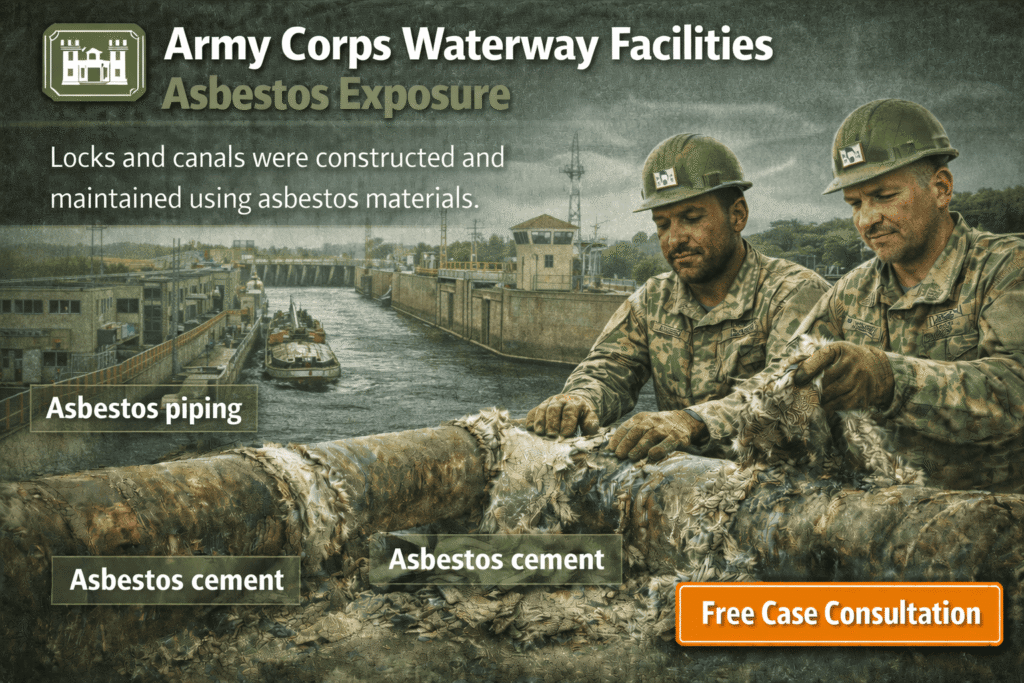Army Corps Waterway Facilities Asbestos Exposure - mesotheliomahelp.center