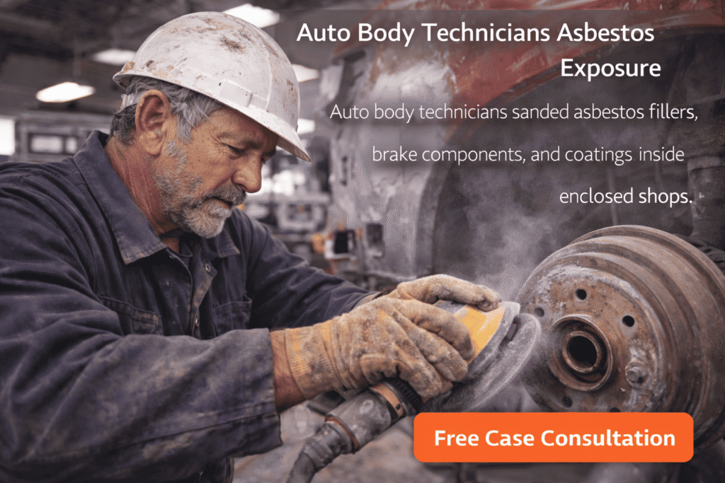 Auto Body Technicians Asbestos Exposure - Mesotheliomahelp.center