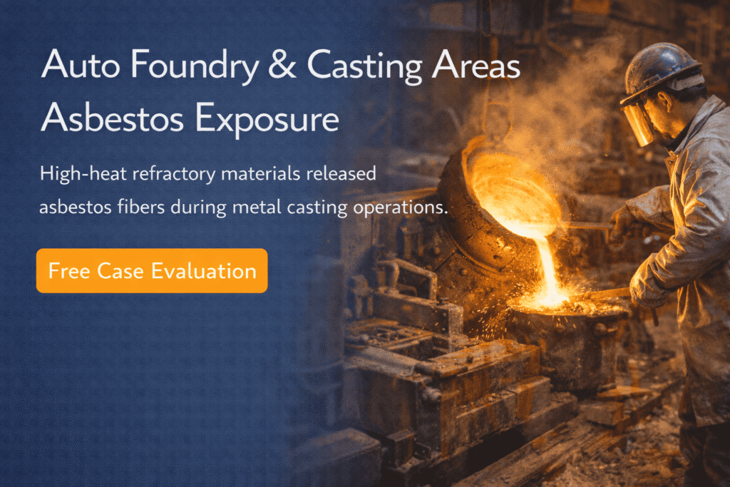 Auto Foundry & Casting Areas Asbestos Exposure - Mesotheliomahelp.center