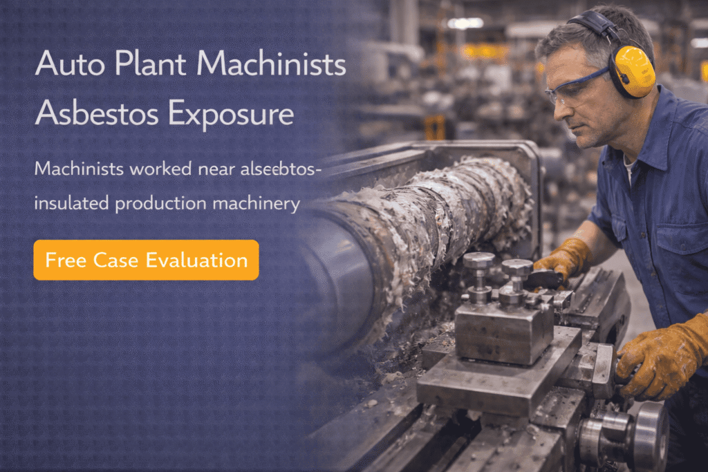 Auto Plant Machinists Asbestos Exposure - Mesotheliomahelp.center