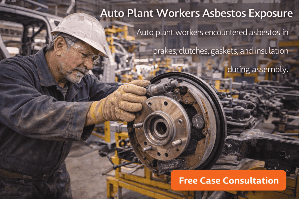 Auto Plant Workers Asbestos Exposure - Mesotheliomahelp.center